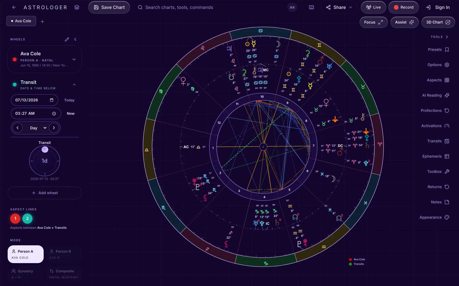 Astrology Software Chart Astrologer — Professional Astrology Software for Charts, Clients & Readings